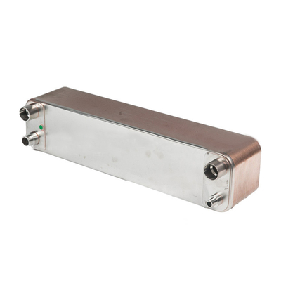 Brazed Plate Isı Değiştiricisi Endüstriyel Kondansatör Buharatçı Soğutucu HVAC Soğutucu Kazan Isı Pompası