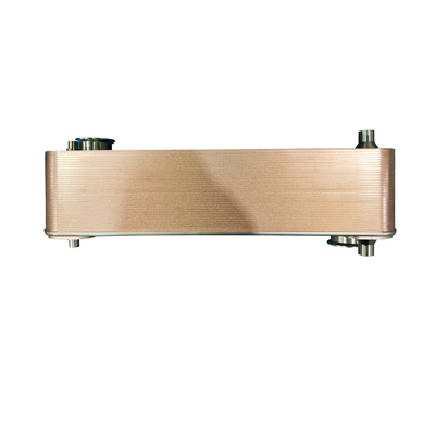 Yüksek verimlilikli SUS 304 hava soğutma yakıt yağı ısıtıcısı Brazed Plate ısı değiştiricisi