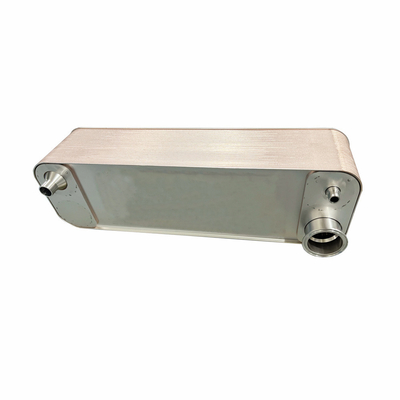 Yüksek verimlilikli SUS 304 hava soğutma yakıt yağı ısıtıcısı Brazed Plate ısı değiştiricisi