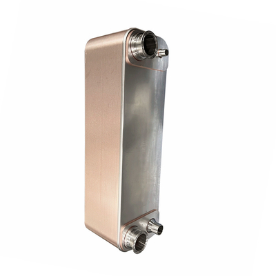 Yüksek Basınçlı Soğutucu Su Soğutma Kondansatörü Brazed Plate Isı Değiştiricisi